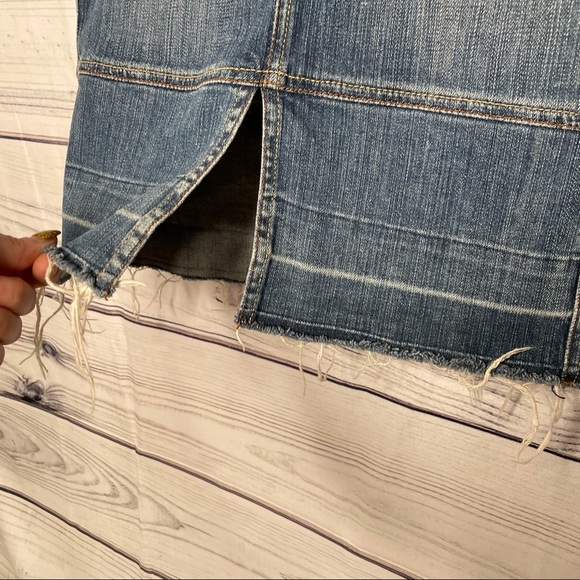 Candies Vintage denim MIDI skirt 1 - Picture 4 of 14